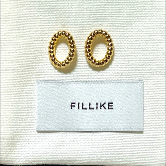 Fillike Brass Earrings - Picture 1 of 2